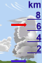 konvektive Cumulus Bewölkung
